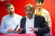 Fotos y noticias El PSOE estrena campaña en Soria con la visita de pesos pesado
