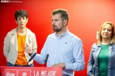 Fotos y noticias El PSOE estrena campaña en Soria con la visita de pesos pesado