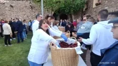 Una imagen de la tarde de este sábado en Ólvega. /SN