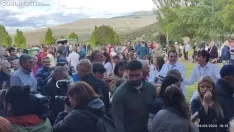 Una imagen de la tarde de este sábado en Ólvega. /SN