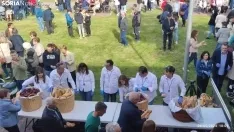 Una imagen de la tarde de este sábado en Ólvega. /SN