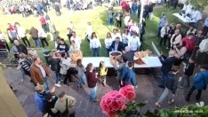 Una imagen de la tarde de este sábado en Ólvega. /SN