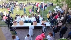 Una imagen de la tarde de este sábado en Ólvega. /SN