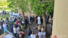 Una imagen de la tarde de este sábado en Ólvega. /SN