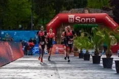 Atletas del club este pasado fin de semana. /TS