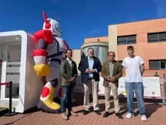 Imagen de la presentación hoy de la experiencia ‘RoadShow’. /Dip.
