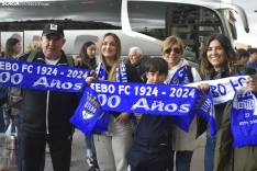 Afición del Utebo en Soria. 