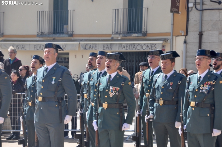 Video: La Guardia Civil entona su himno para celebrar el 180 aniversario del cuerpo