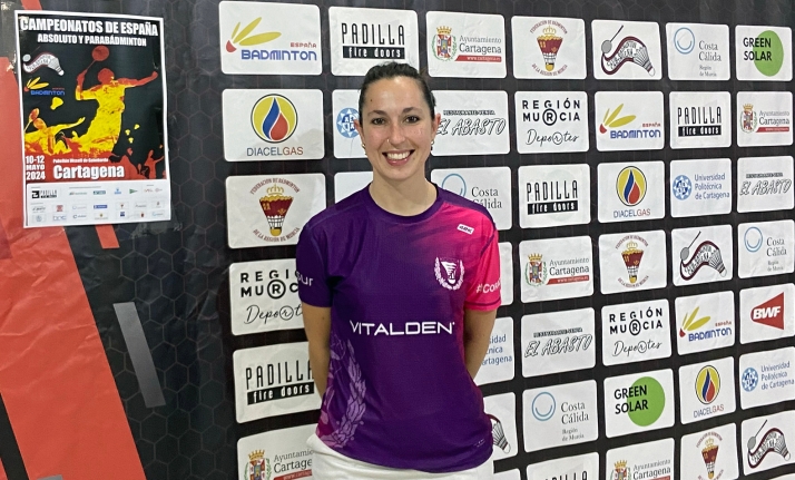 Ana Sanz, única participación soriana en el Campeonato de España Absoluto de bádminton