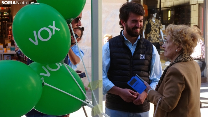García-Gallardo (Vox) en Soria: La Agenda 2030 es una aceleradora del proceso de despoblación