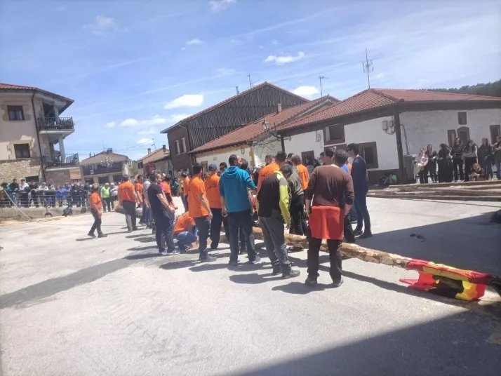 Cabrejas del Pinar levanta su mayo