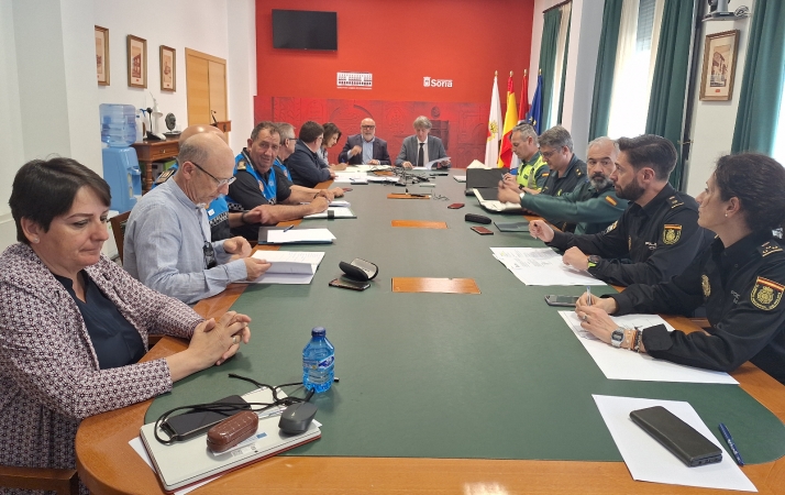 Reunión institucional para velar por la seguridad durante las Europeas y las fiestas de San Juan