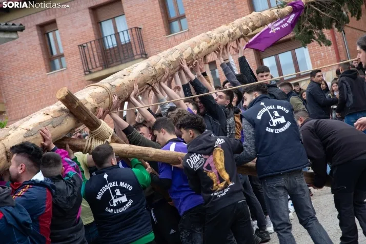 Pingada del Mayo en San Leonardo 2024