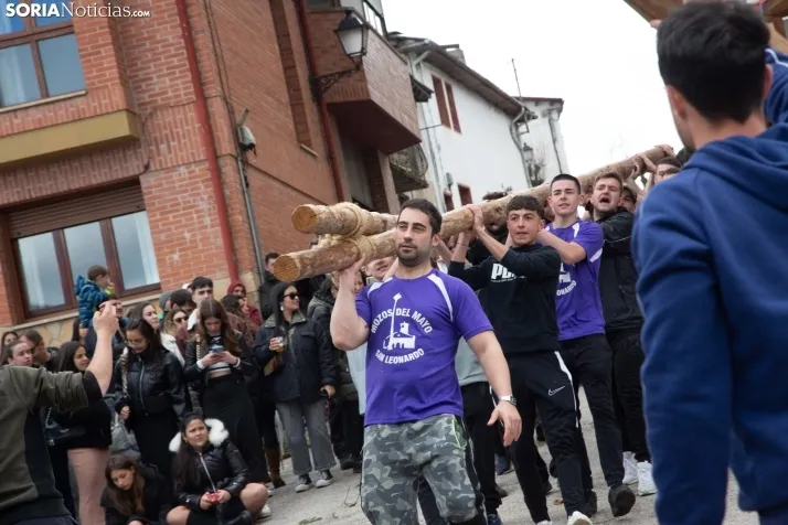 Pingada del Mayo en San Leonardo 2024
