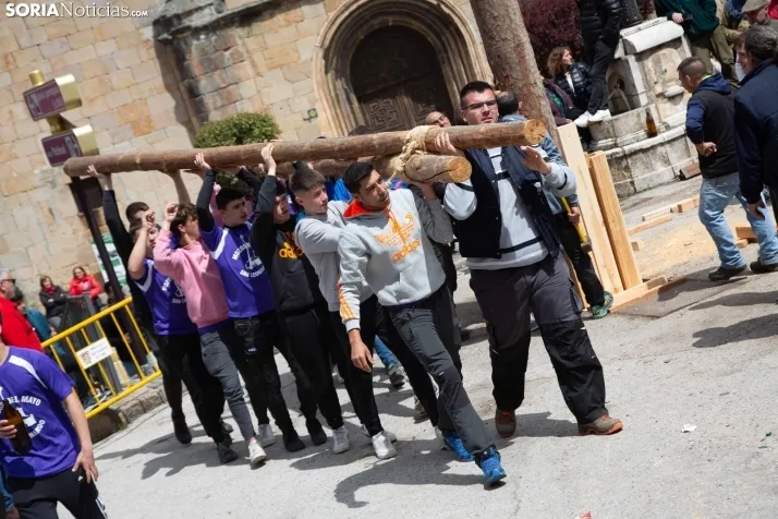 Pingada del Mayo en San Leonardo 2024