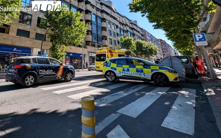 Fallece una mujer tras ser atropellada por un turismo en Salamanca