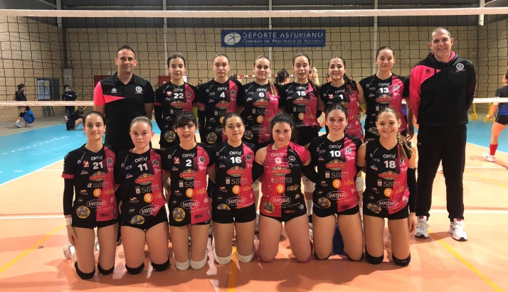 El Sporting Santo Domingo Cadete Femenino, octavo en el Nacional de voleibol