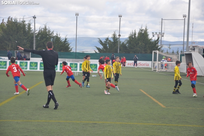 Torneo Elige Soria Benjamín fútbol 7 2024. /SN