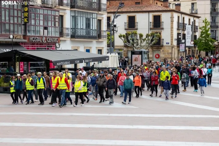FOTOS | Soria camina por la igualdad junto a Asamis