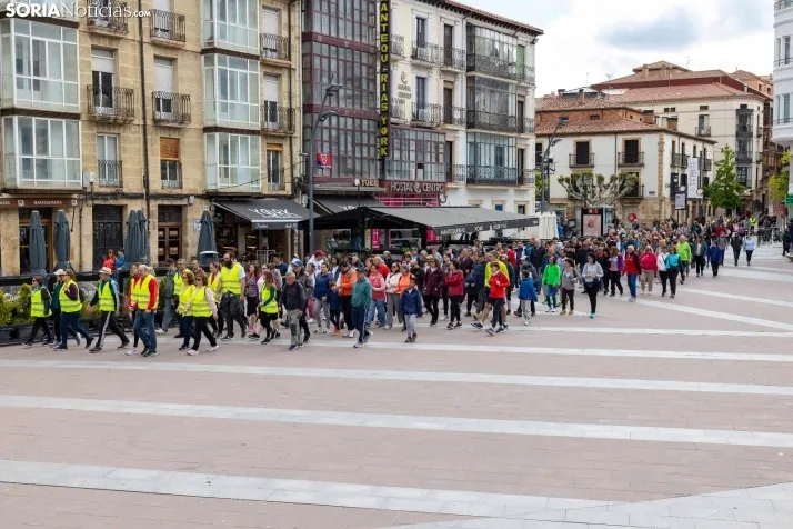 FOTOS | Soria camina por la igualdad junto a Asamis