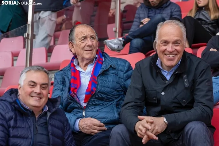 Fotos: Los Pajaritos festejan el pase a la final por el ascenso del Numancia