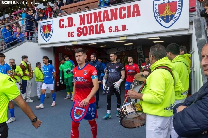 Fotos: Los Pajaritos festejan el pase a la final por el ascenso del Numancia