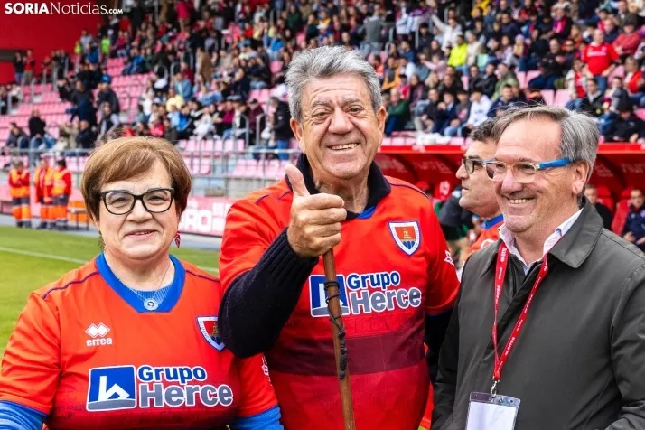 Fotos: Los Pajaritos festejan el pase a la final por el ascenso del Numancia