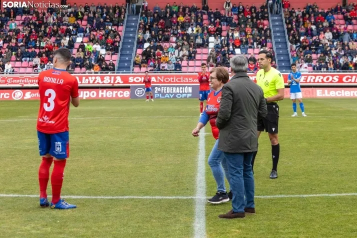 Fotos: Los Pajaritos festejan el pase a la final por el ascenso del Numancia