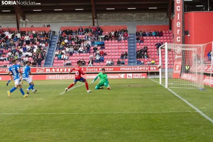Fotos: Los Pajaritos festejan el pase a la final por el ascenso del Numancia