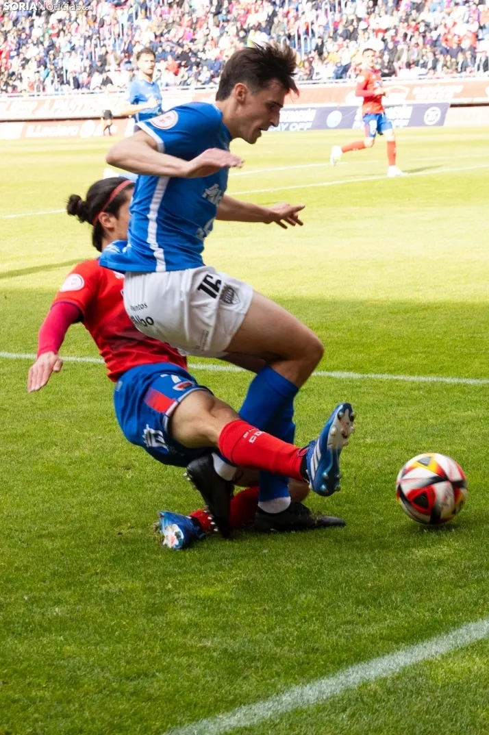 Fotos: Los Pajaritos festejan el pase a la final por el ascenso del Numancia