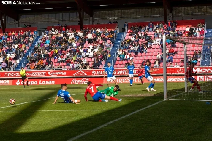 Fotos: Los Pajaritos festejan el pase a la final por el ascenso del Numancia