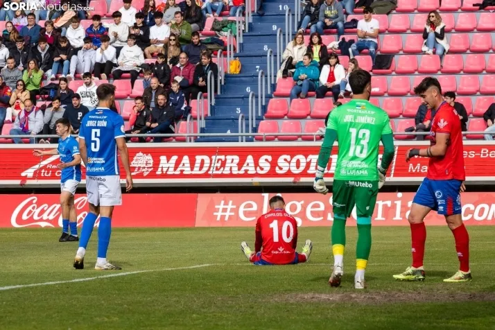 Fotos: Los Pajaritos festejan el pase a la final por el ascenso del Numancia