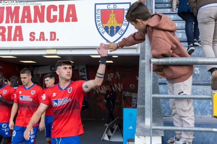Fotos: Los Pajaritos festejan el pase a la final por el ascenso del Numancia