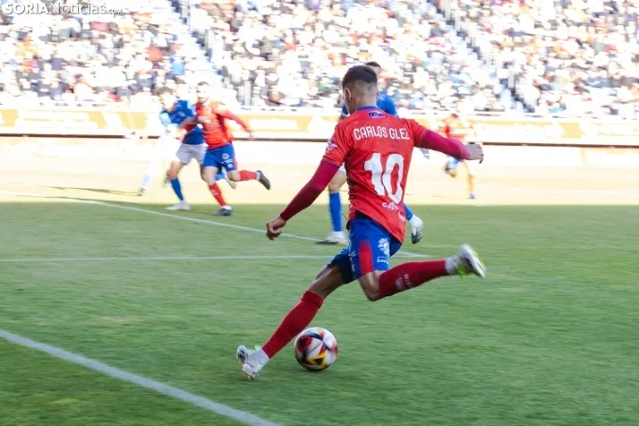 Fotos: Los Pajaritos festejan el pase a la final por el ascenso del Numancia