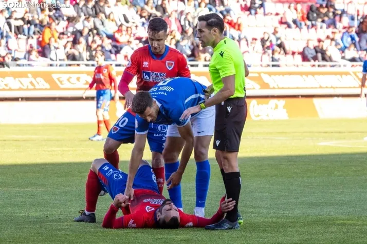 Fotos: Los Pajaritos festejan el pase a la final por el ascenso del Numancia