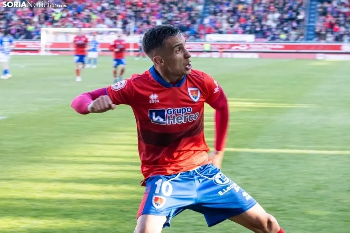 Fotos: Los Pajaritos festejan el pase a la final por el ascenso del Numancia