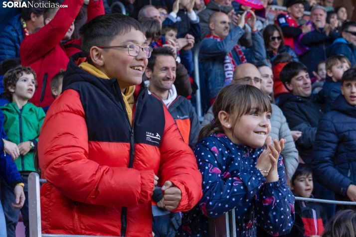 Fotos: Los Pajaritos festejan el pase a la final por el ascenso del Numancia
