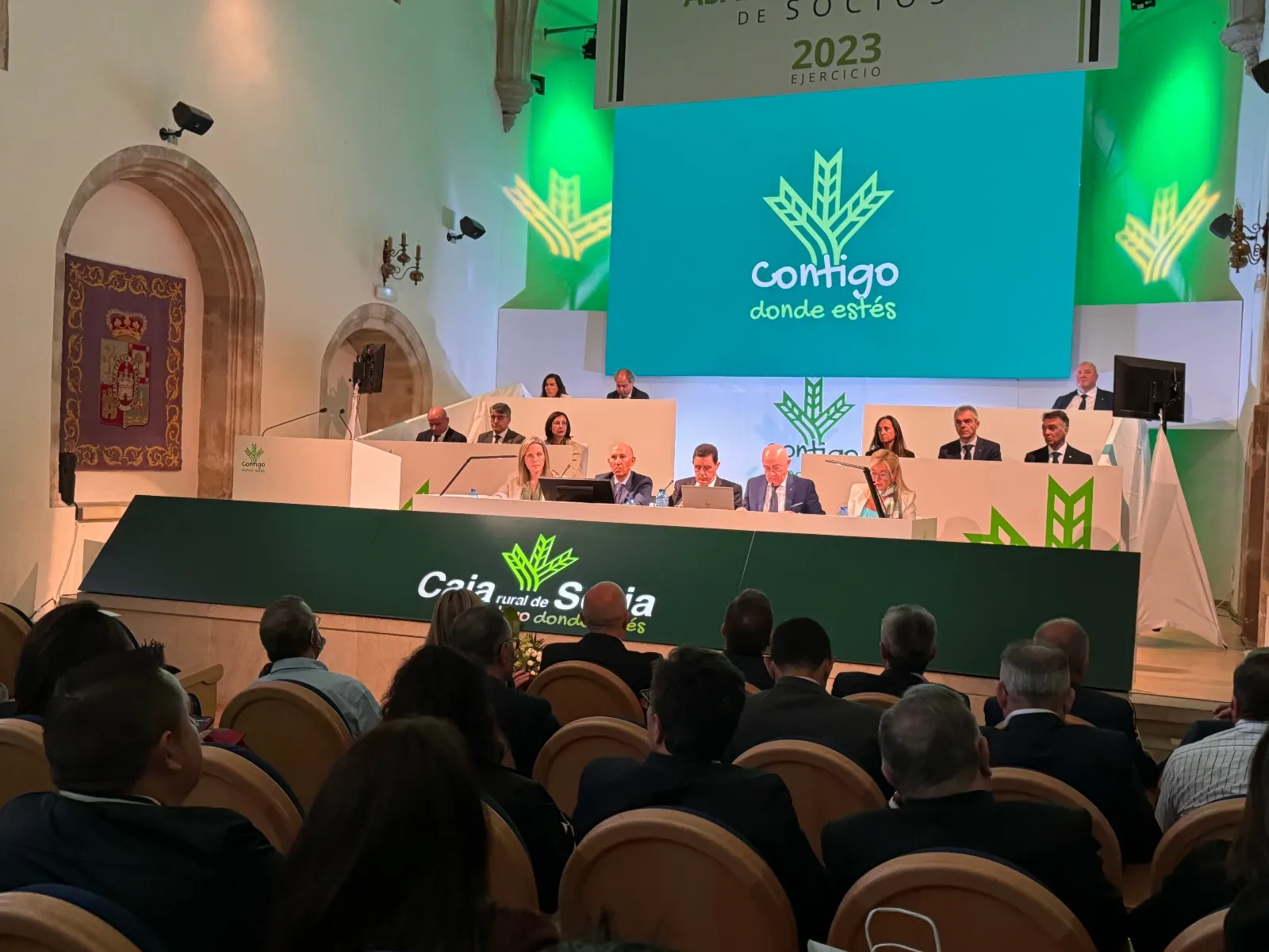 Una imagen de la reunión hoy. /CRS