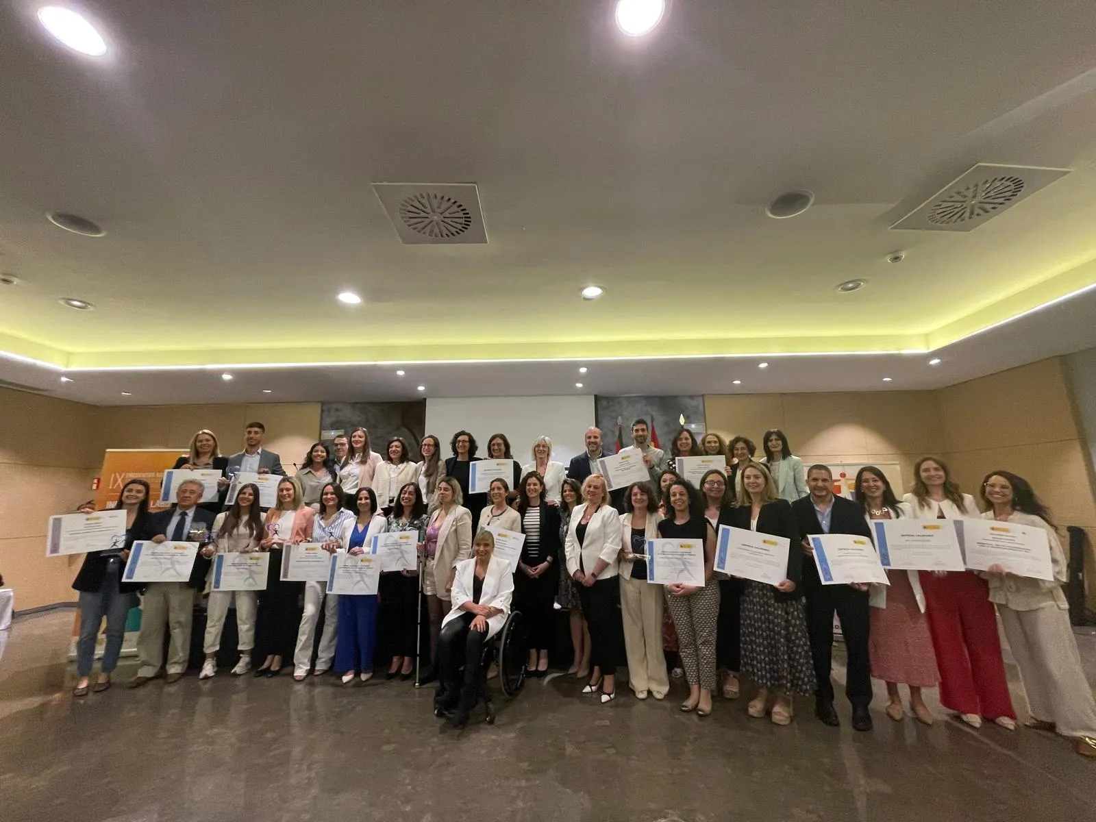 Foto 2 - FOES, premiada por el Ministerio de Trabajo por su promoci&oacute;n de la salud 