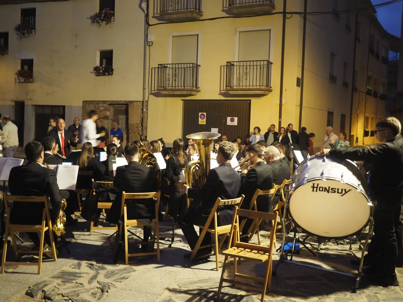 Una imagen de esta pasada noche de domingo. /Ayto.