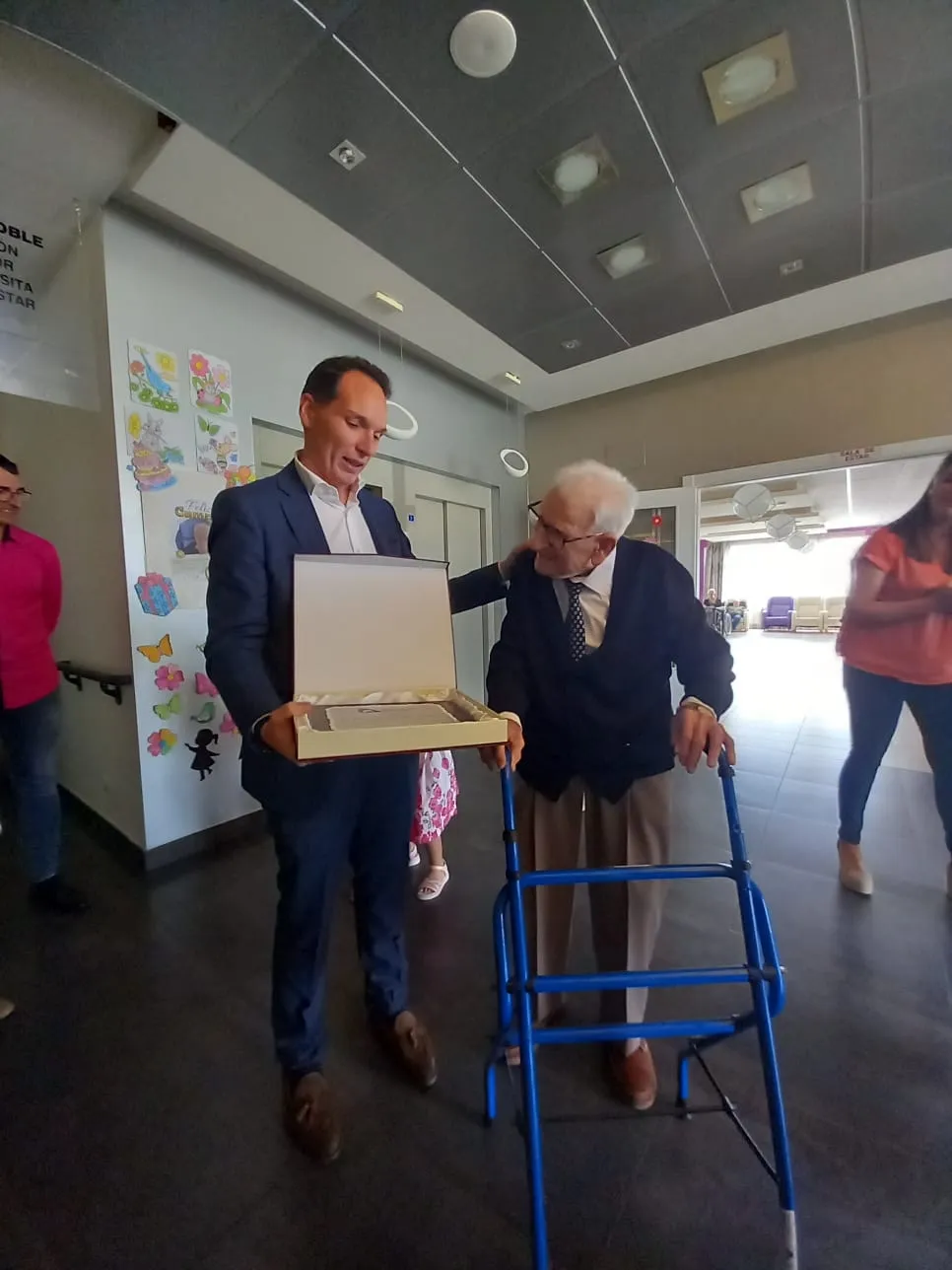 Una imagen del homenaje. /Dip.