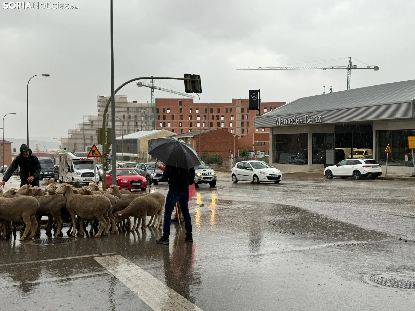 Una imagen de la situación en Eduardo Saavedra. /IO