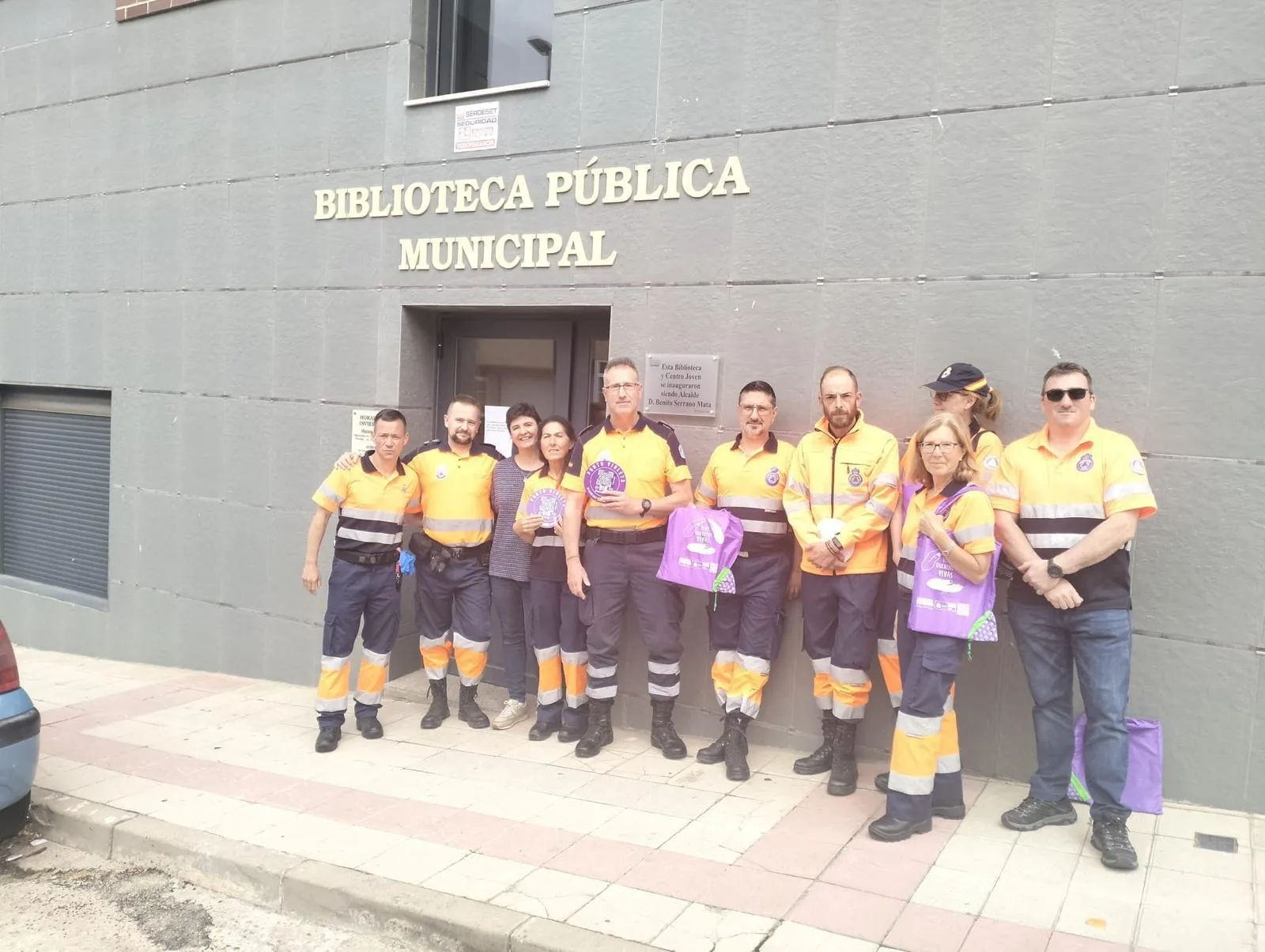 Foto 2 - Punto violeta: Protecci&oacute;n Civil de Soria se forma en la gesti&oacute;n de agresiones sexuales