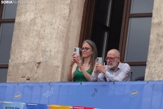 Una imagen de esta tarde en Medinaceli. /PC