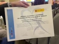 Foto 3 - FOES, premiada por el Ministerio de Trabajo por su promoci&oacute;n de la salud 