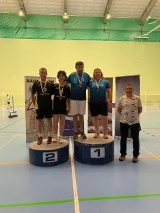 Foto 3 - El b&aacute;dminton soriano sigue cosechando triunfos