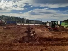 Comienzan las obras del nuevo parque de bomberos de San Leonardo.