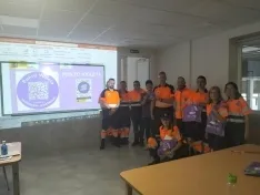 Foto 3 - Punto violeta: Protecci&oacute;n Civil de Soria se forma en la gesti&oacute;n de agresiones sexuales