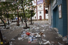 Limpieza tras el Viernes de Toros.