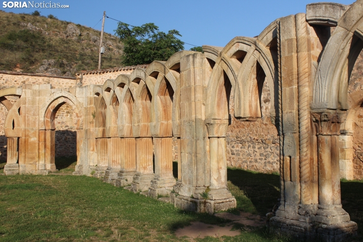 La prospección con georradar del claustro de San Juan de Duero valorará el estado de los arcos